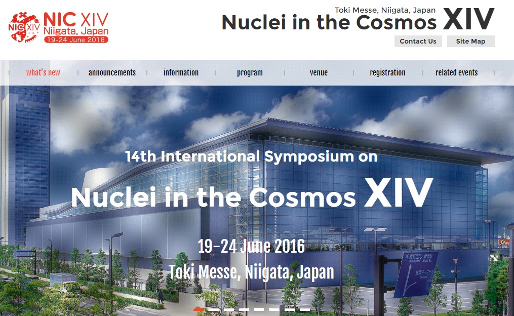 Nuclei in the Cosmos International Symposium, Japan