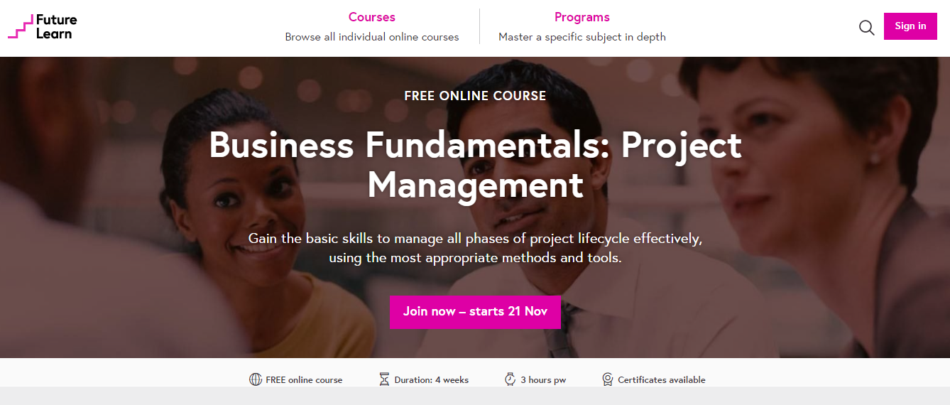 The Open University Online Course - Business Fundamentals - Project ...