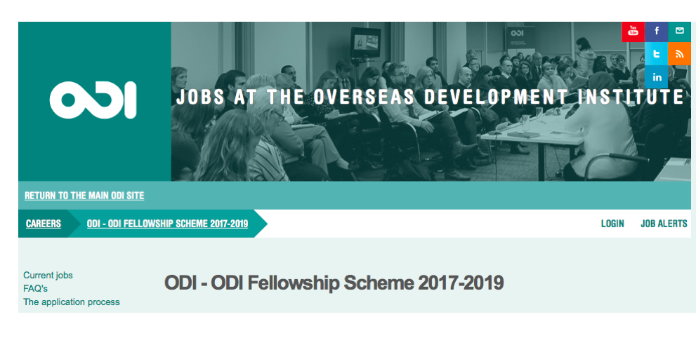 The Overseas Development Institute Fellowship Scheme in