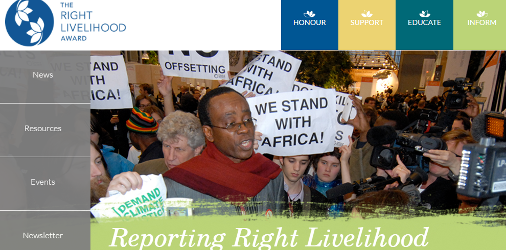 Example of right livelihood image